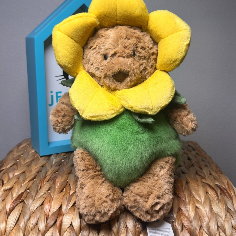 Jellycat Bartholomew Bear Daffodil  Outfit / BNWT